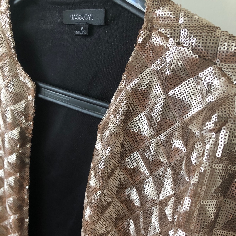 Sequin blazer